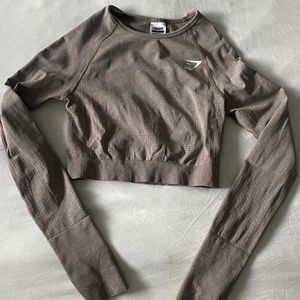 Gymshark vital seamless long sleeve crop top